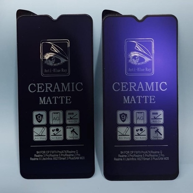 SCREEN PROTECTOR CERAMIC MATTE ANTI BLUE VIVO Y50 Y50S VIVO Y30 - FA