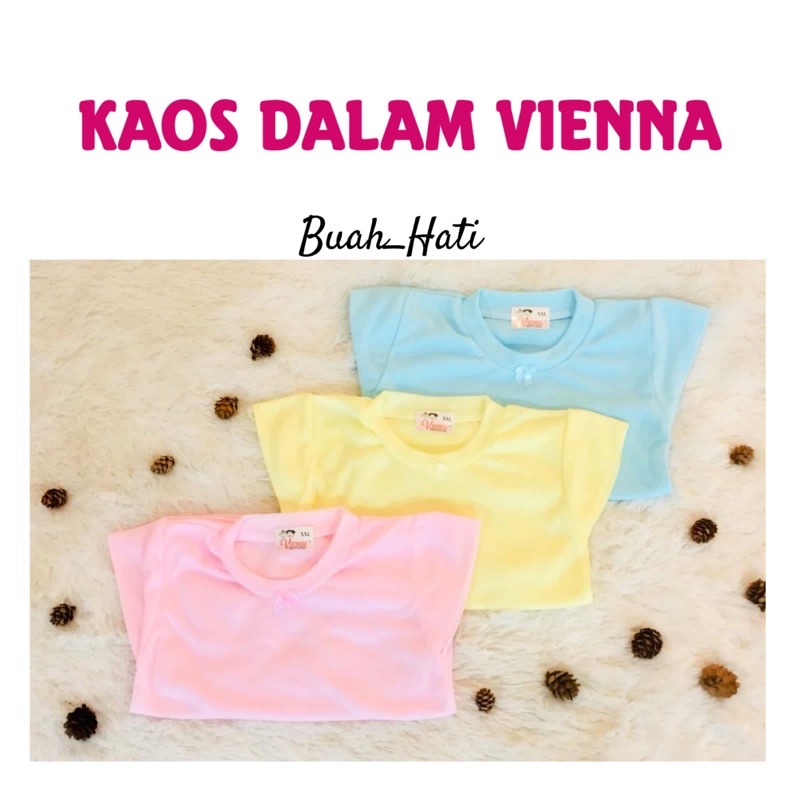 Isi 3 KAOS ANAK VIENNA POLOS