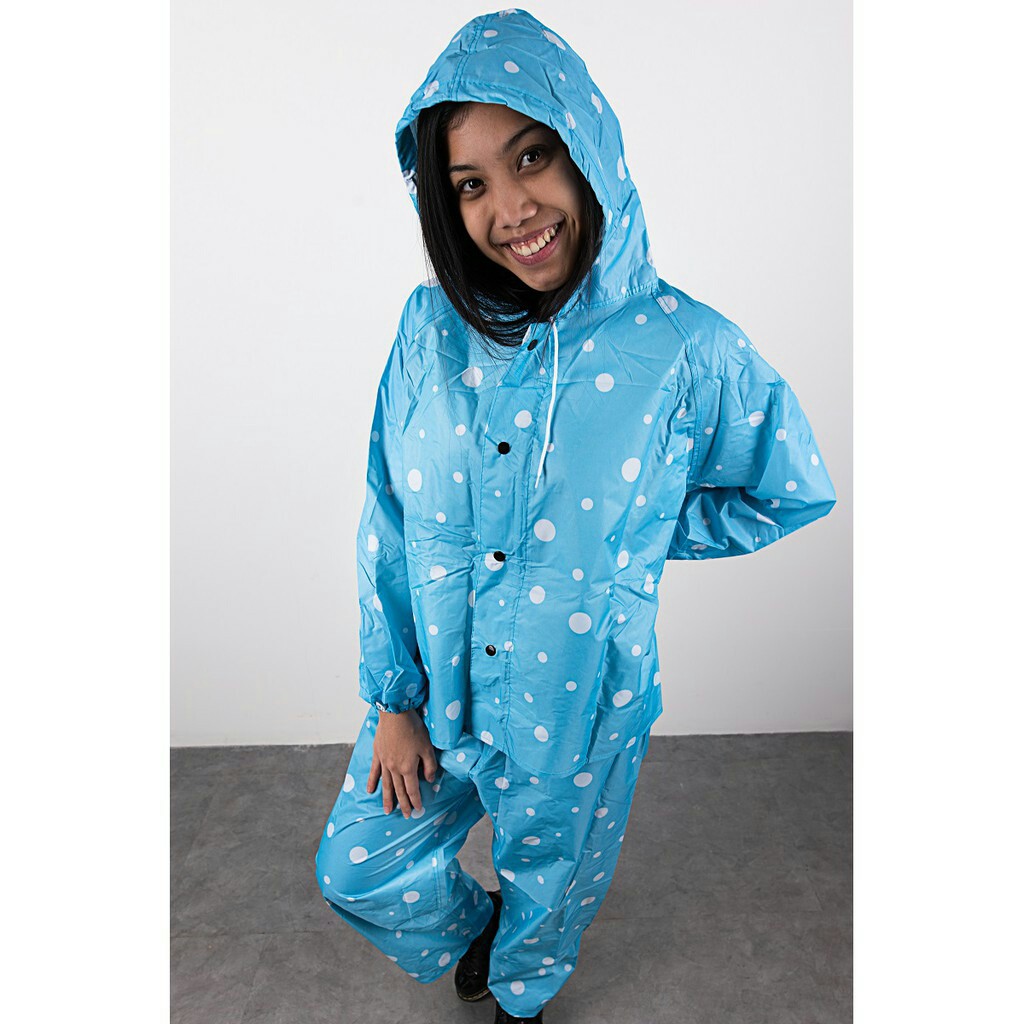 JAS HUJAN WANITA KOREA MANTEL HUJAN PEREMPUAN DEWASA RAINCOAT GIRL IMPORT A76