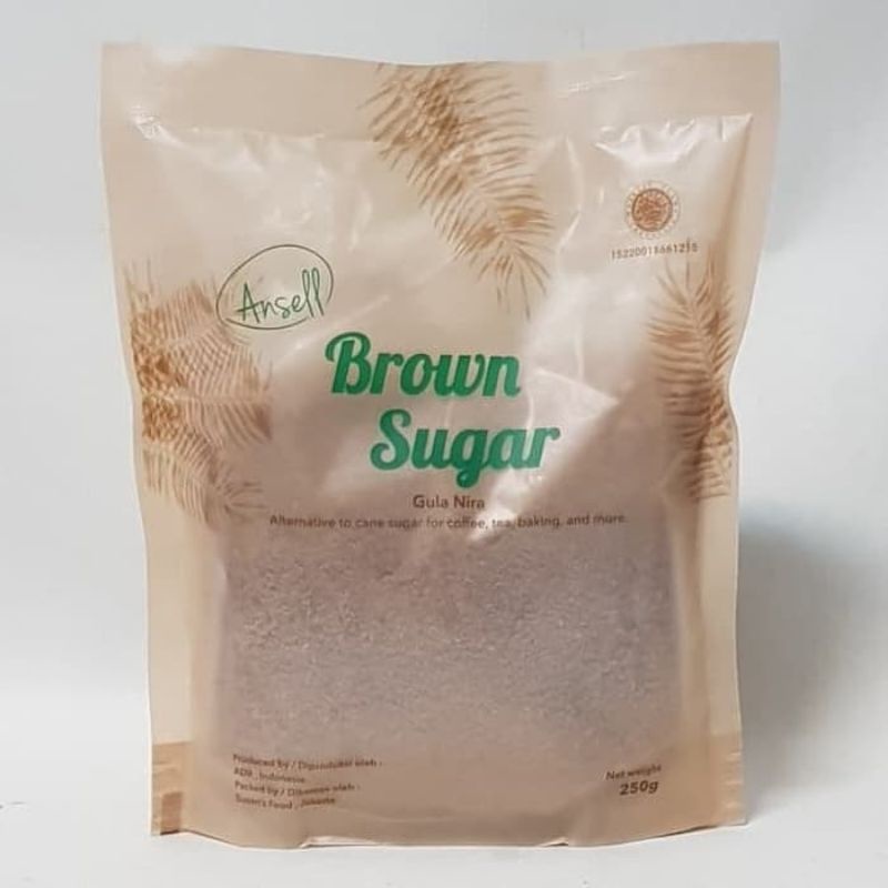 

Ansell brown sugar 250 gr gula nira