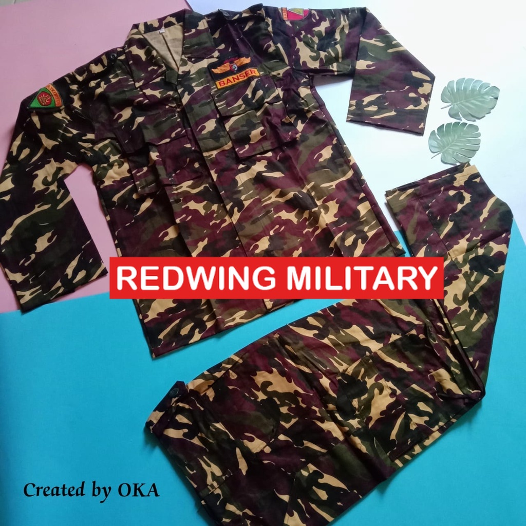 GSM Seragam PDL Banser premium (twill)