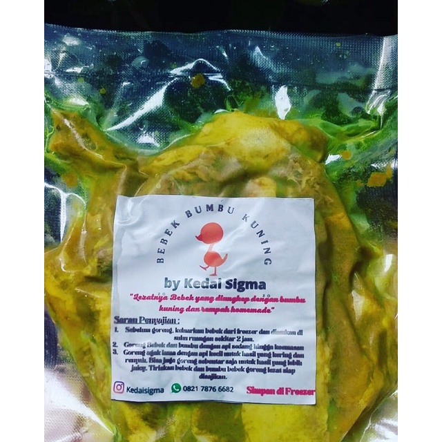 

Bebek ungkep bumbu kuning / bebek Tulang lunak