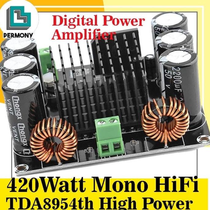XH-M253 TDA8954TH BTL HiFi Class 420W Mono Digital Amplifier .