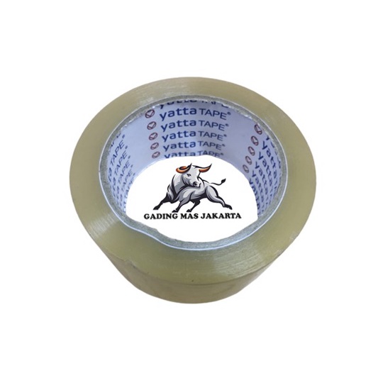 

GM-Lem Lakban Bening Coklat 2" Inch x 60 70 80 90 100 Yard Setara Daimaru