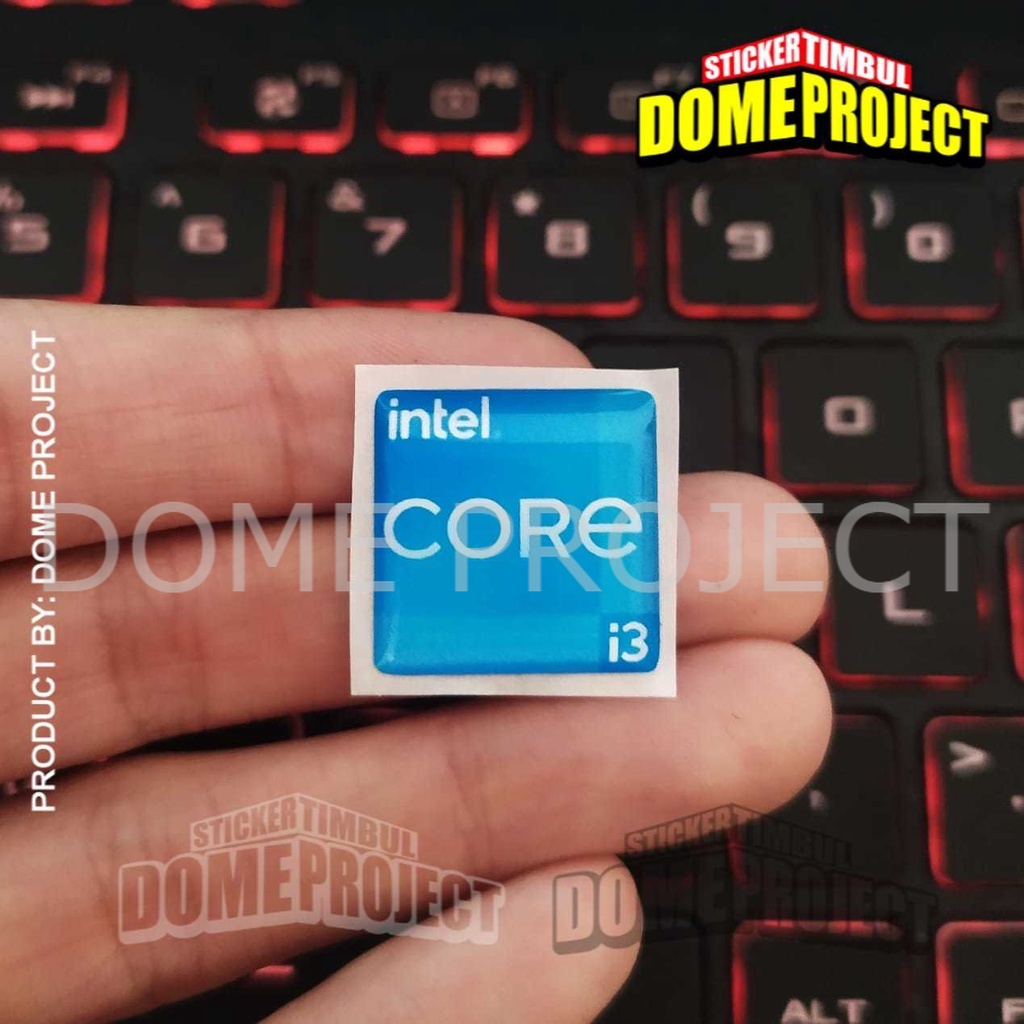 [PROMO BUY 3 GET 1] INTEL CORE i3 GEN 11 STIKER TIMBUL LENTUR STIKER STIKER PC STIKER PROCESSOR