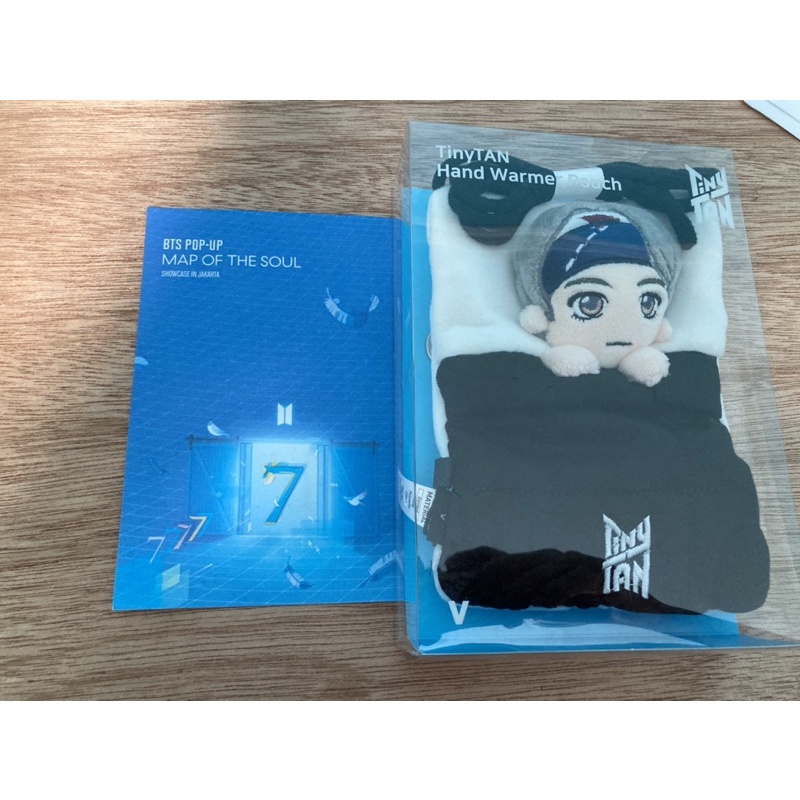 TAS SELEMPANG SLING BAG HAND WARMER POUCH TINY TAN BTS POP UP STORE TAEHYUNG LUCU GEMES OFFICIAL