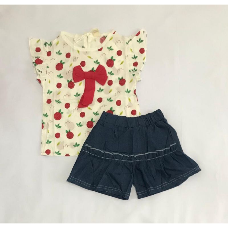 #A060# Setelan Anak Cewek/Perempuan Import/ Baju Anak Import/Fashion Korea/ Set Celana Anak Cewek