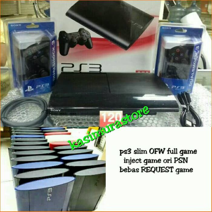 PS3 SuperSlim - 120gb full game termurah
