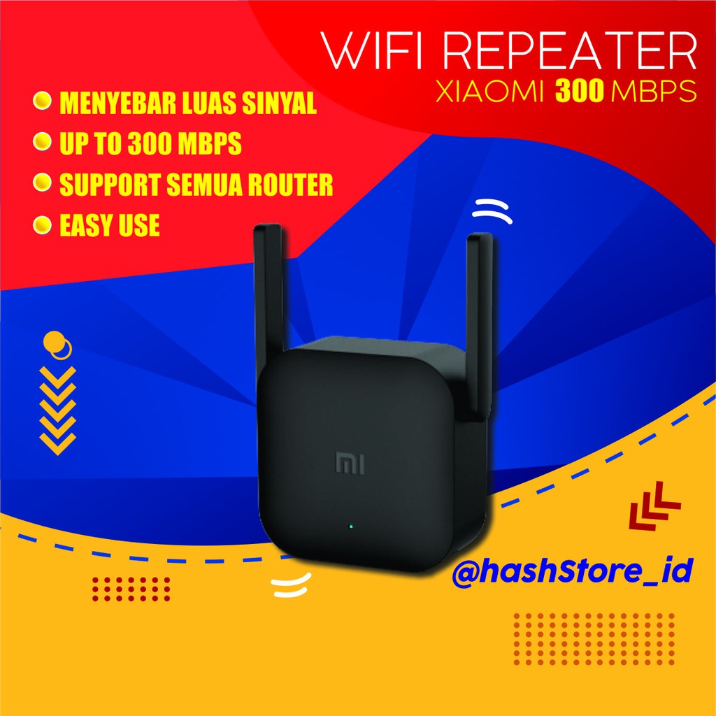 WIRELESS REPEATER WIFI UP TO 300 MBPS - XIAOMI PRO