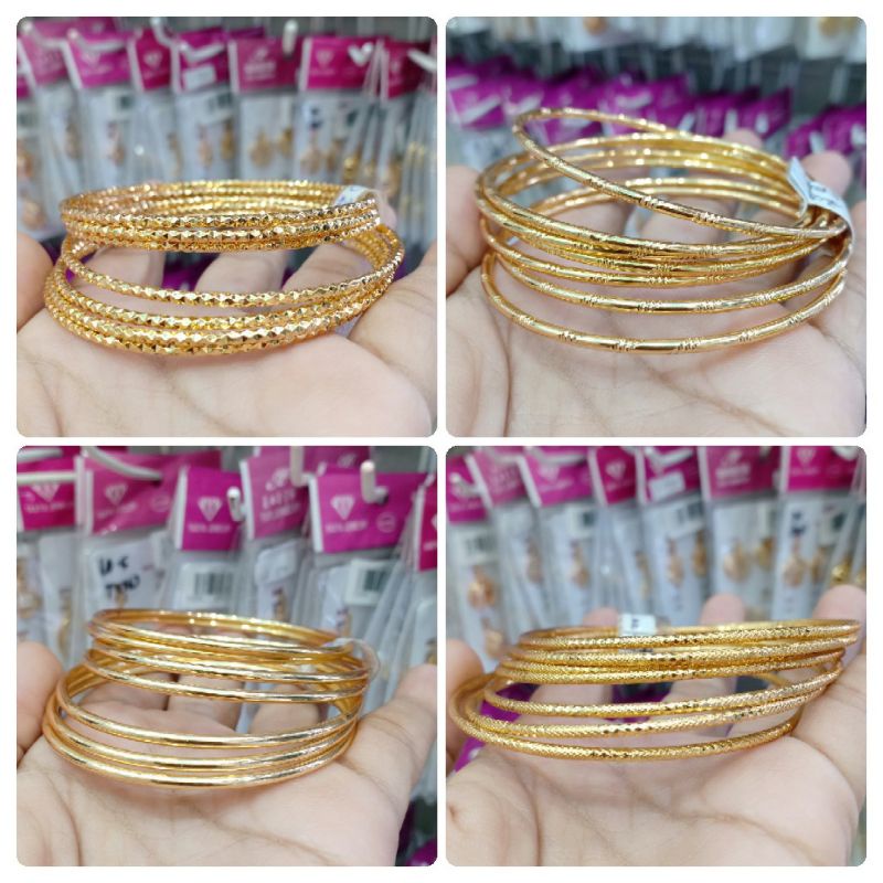 GELANG KRONCONG BERLAPIS EMAS E00