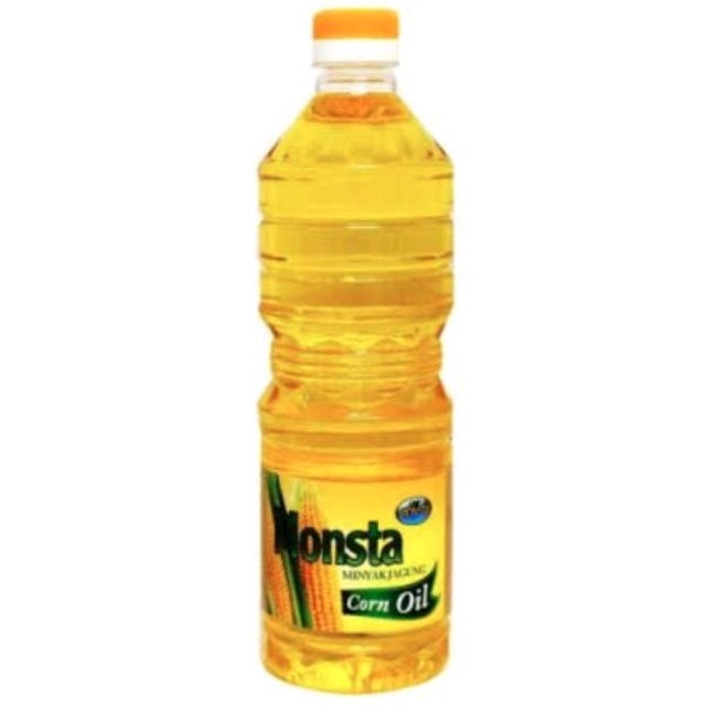 

1L MONSTA MINYAK JAGUNG MALAYSIA 100% CORN OIL MALAYSIA