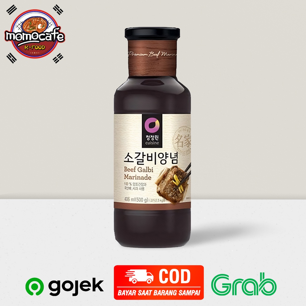 

Chung Jung One Saus Panggang Iga Sapi 500g - BBQ Beef Kalbi Sauce Korea