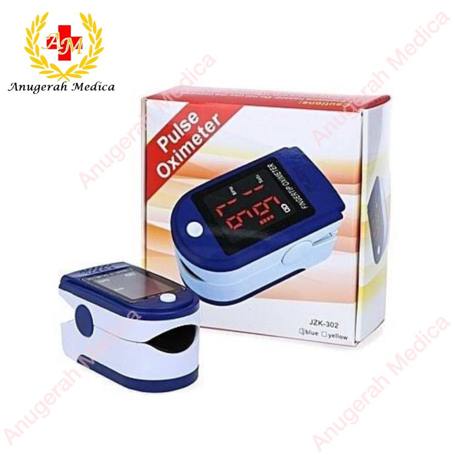 Pulse Oximeter Jziki Pulse Oxymeter Alat Ukur Saturasi Oksigen