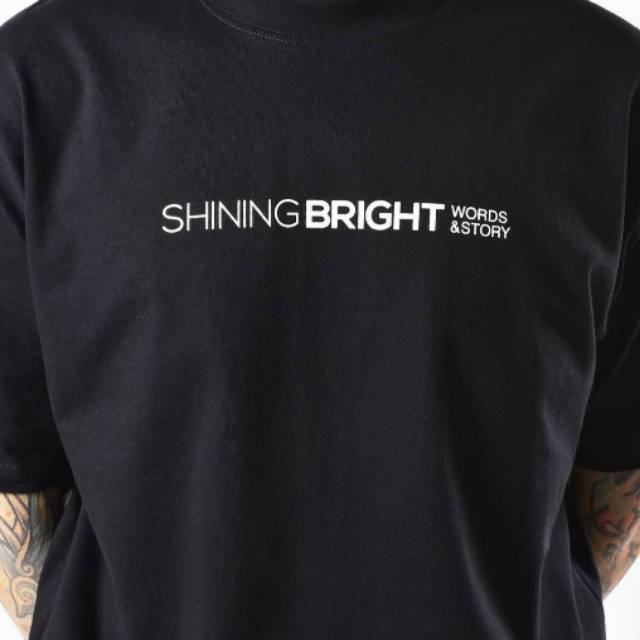 PAKAIAN PRIA KAOS SHINING BRIGHT KAOS DISTRO PROBLEM CLUB BAJU RACINGHELL TSHIRT BOOMBOGIE