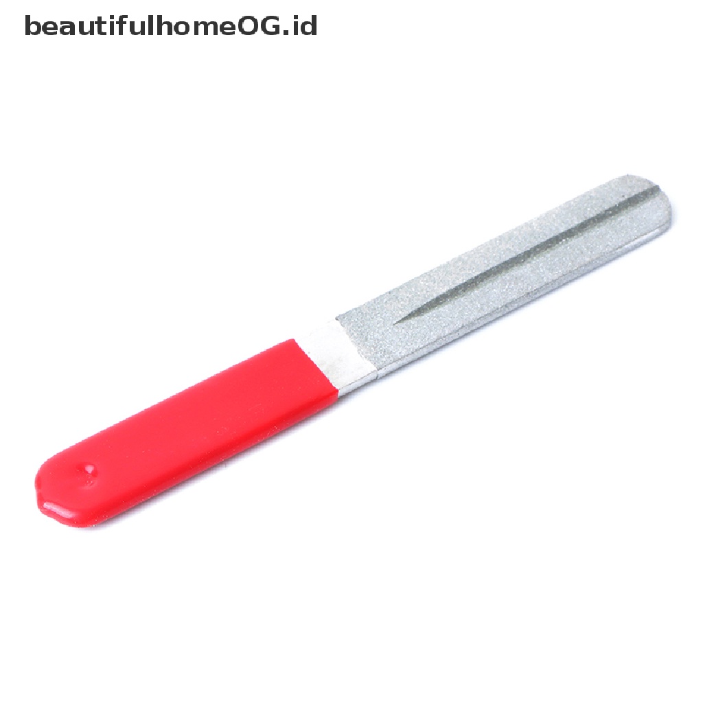 Beautifulhomeog.id / 1pc Pengasah Mata Kail Pancing Bahan Berlian