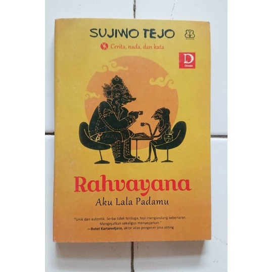 RAHVAYANA Sujiwo Tejo novel bekas INDONESIA