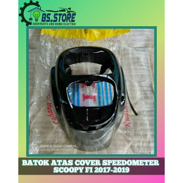 COVER SPEEDOMETER SCOOPY FI ESP 2017 2018 2019 | BATOK ATAS SCOOPY FI ESP K93 2017 2018 2019 HITAM