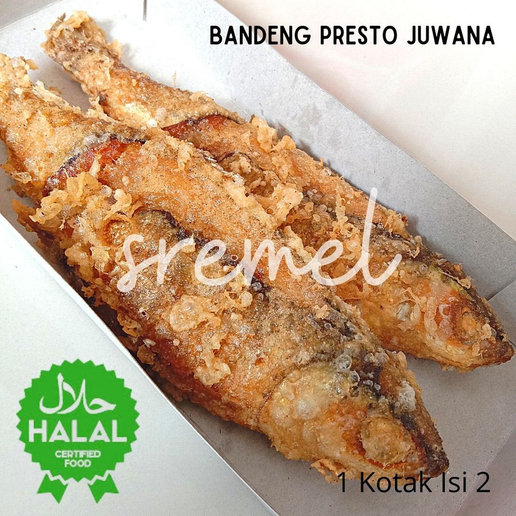 Bandeng Presto Goreng Kecil Isi 2 Duri Lunak Asli Pati Juwana