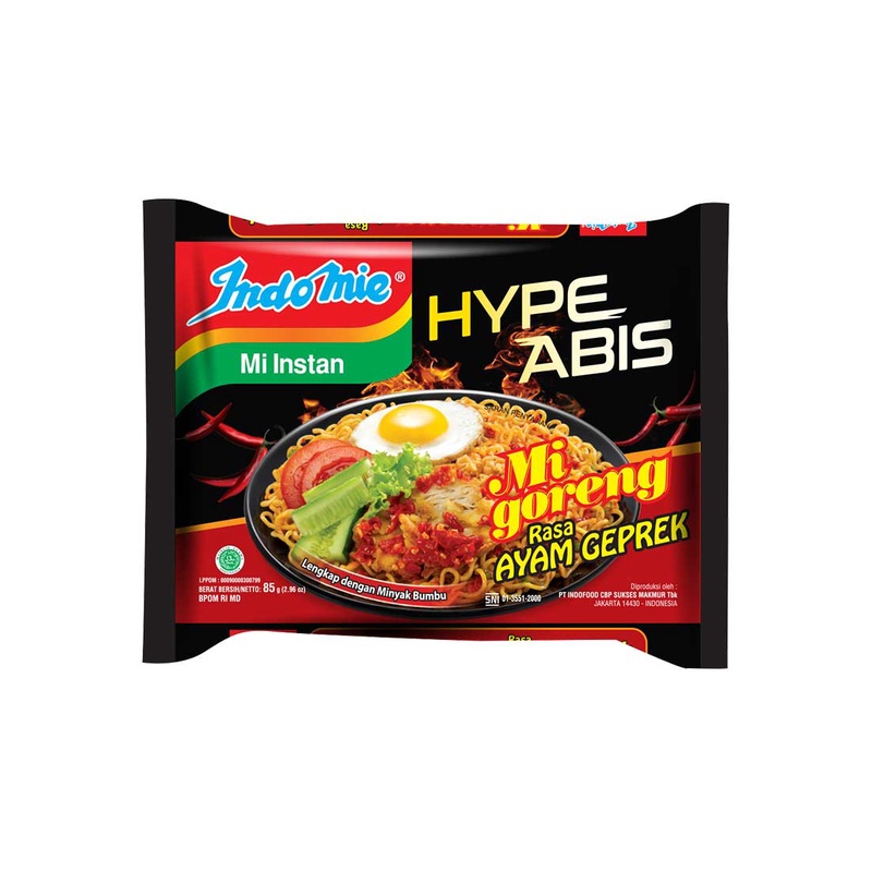 

INDOMIE MIE GORENG AYAM GEPREK 85G