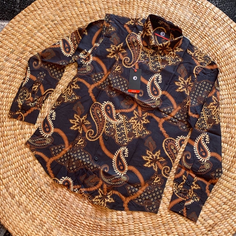 BATIK PRIA LENGAN PANJANG V4 CLASSIC SLIMFIT