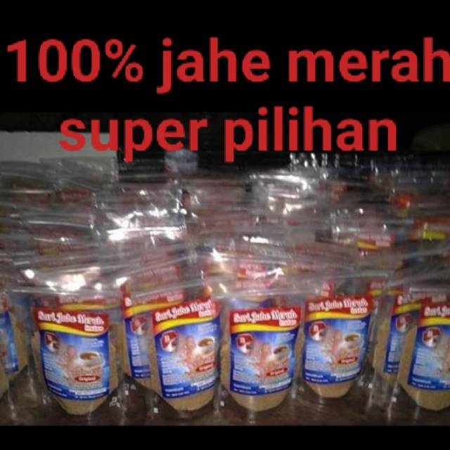 

Jahe merah instan