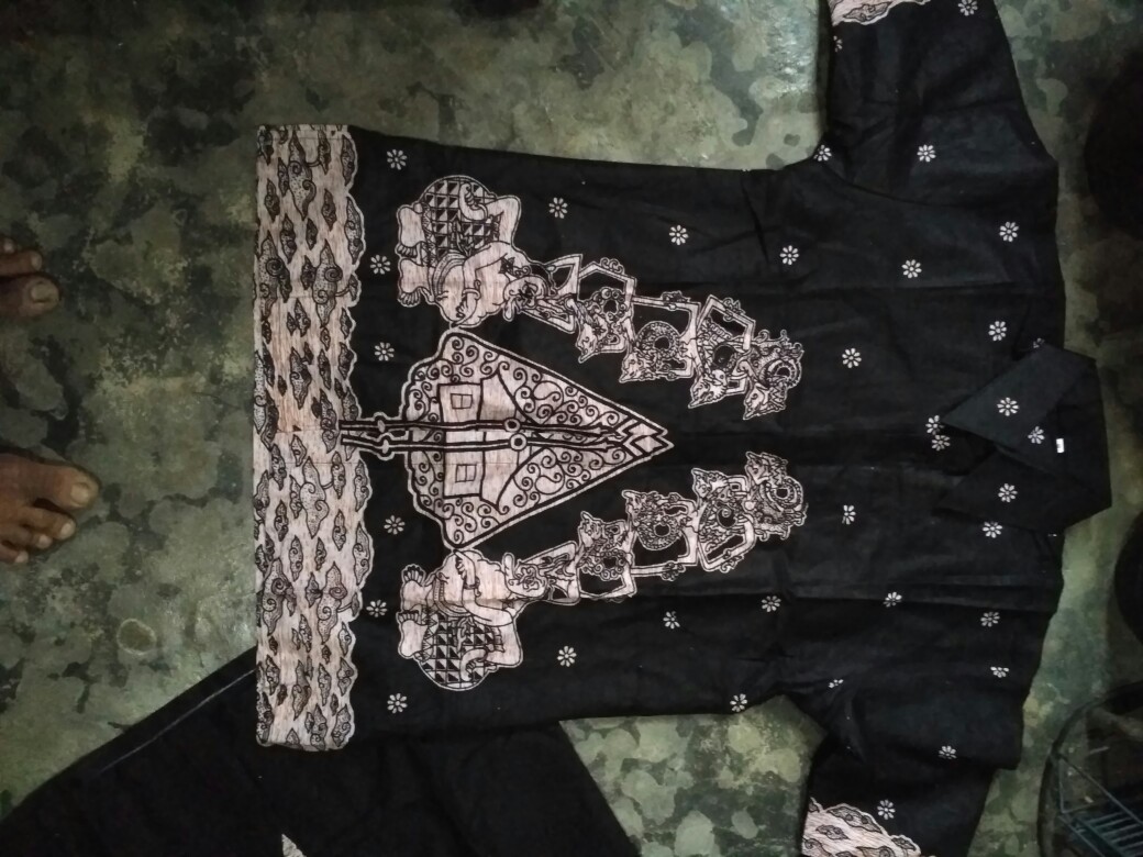 Bswart Batik Hrb026 Kenongo Hem Pendek Padi Pekalongan M L Xl Batik Pria Murah Modern Grosir