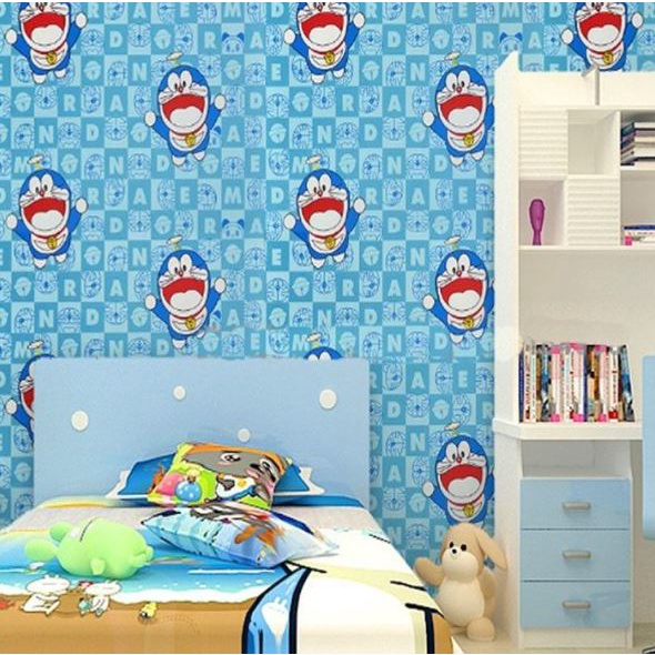 Wallpaper Sticker Wallpaper Dinding Wallstiker Gh Karakter Lucu Premium Quality 45Cm X 9meter Worldhome66