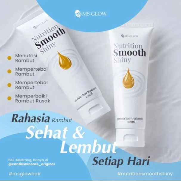 CONDITIONER MS GLOW - NUTRITION SMOOTH SHINY - MS GLOW DISTRIBUTOR MANADO
