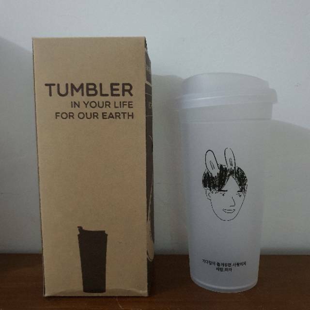 EXO SUHO REUSABLE CUP SELF PORTRAIT