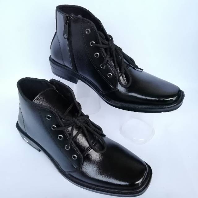 Sepatu pria pdh tali sreteng / sepatu dinas/ sepatu kerja/ sepatu satpam/ sepatu security/ sepatu TNI Polri/ sepatu formal/ sepatu boots