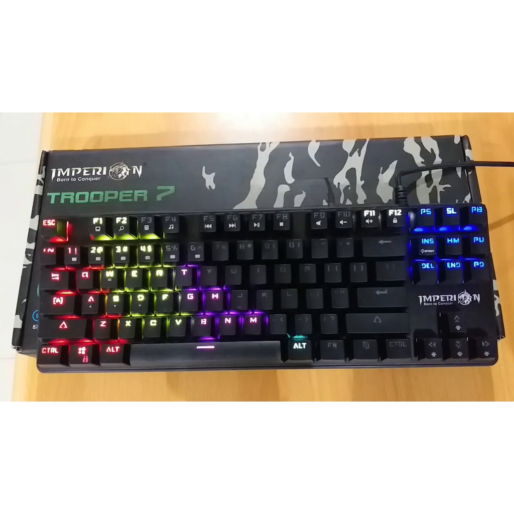 Keyboard Gaming Imperion Trooper 7 Mechanical RGB