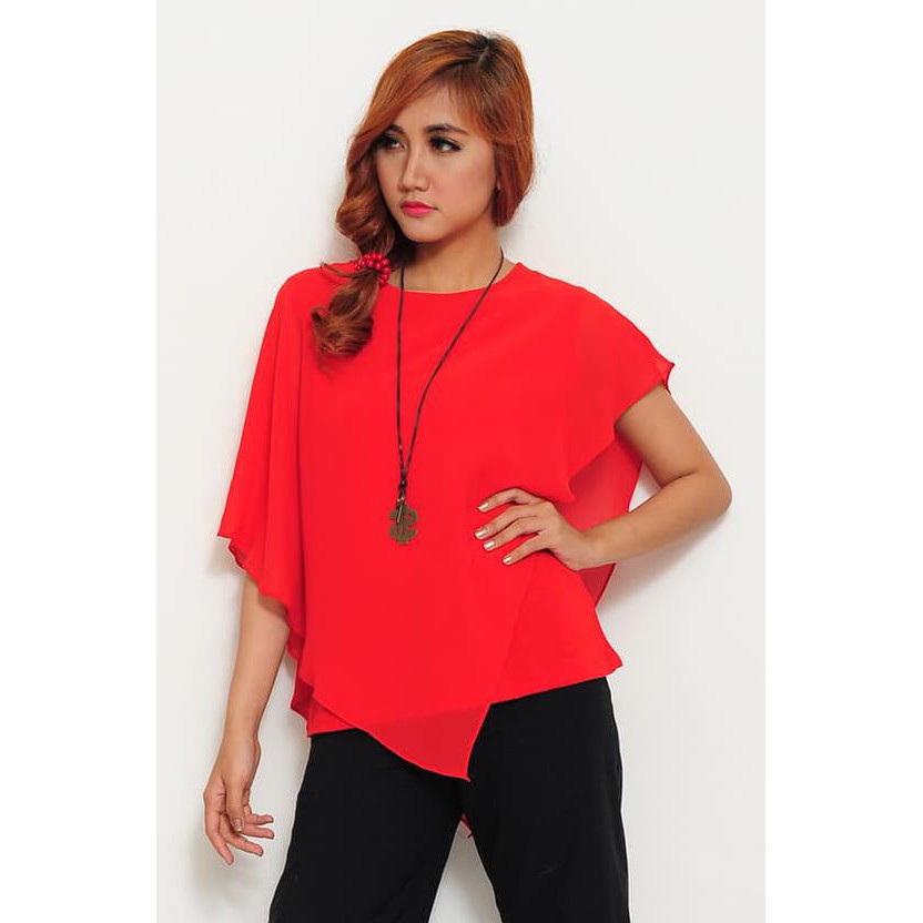 YUK BELI ATASAN BAJU PAKAIAN BLOUSE MODEL KOREA WANITA KOREAN STYLE BLUS JERSEY FREE ONGKIR..