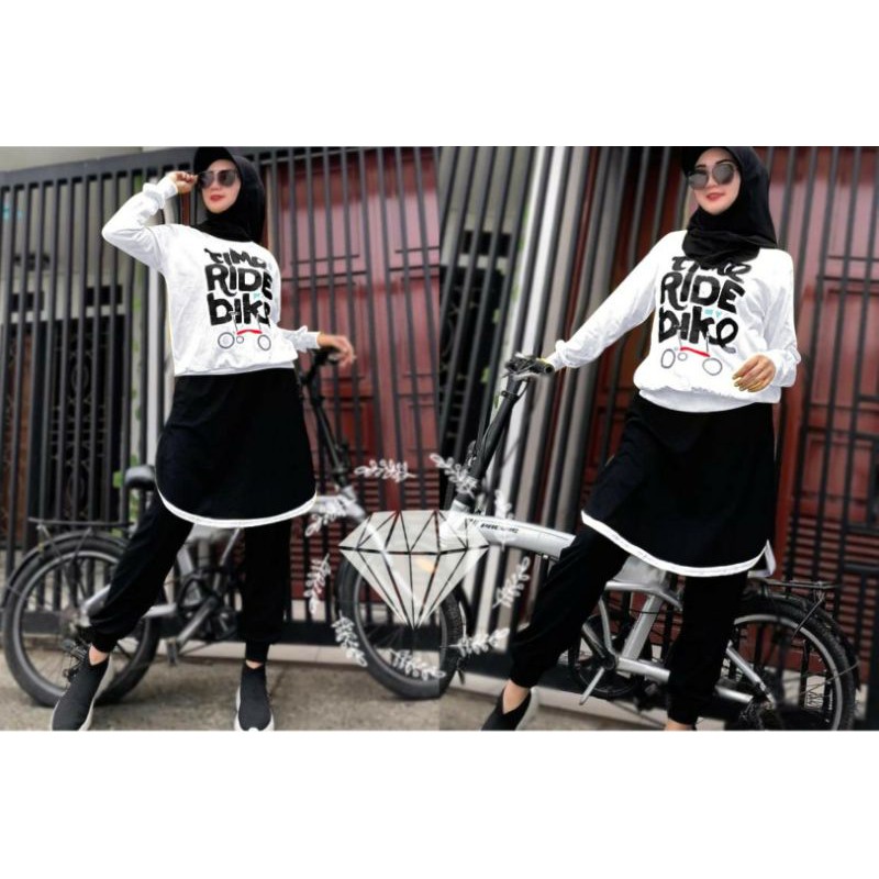 SET CELANA TR ZLQ BIKER GOWES MS ADA VIDEO PRODUK ASLI