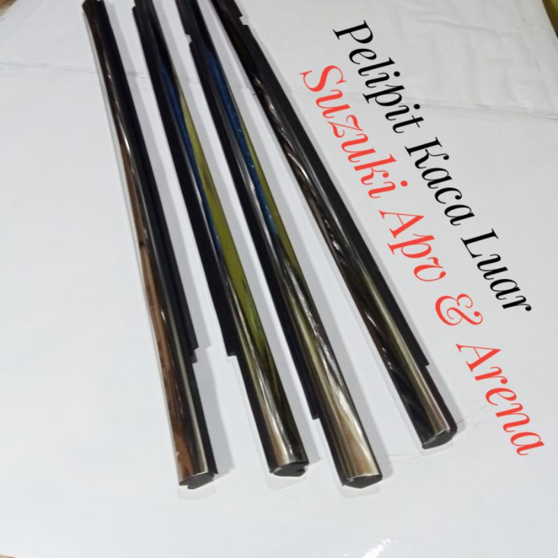 Pelipit Kaca Pintu Luar Suzuki Apv List Kaca Luar Apv Arena Karet Kaca Pintu Luar Apv - Arena