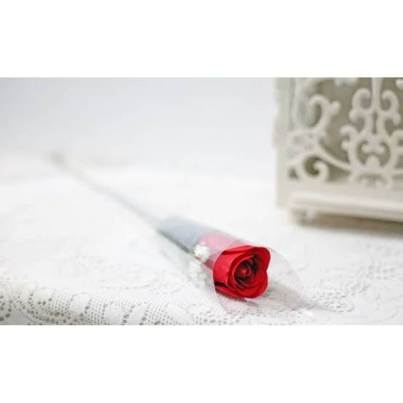 Bunga mawar tangkai/bunga mawar palsu/bunga mawar plastik