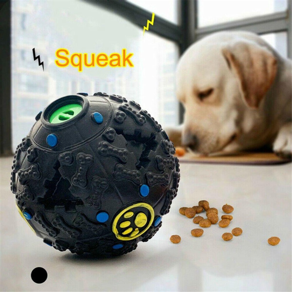 Solighter Dog Giggle Ball Latihan Kreatif Safety Pet Giggle Ball