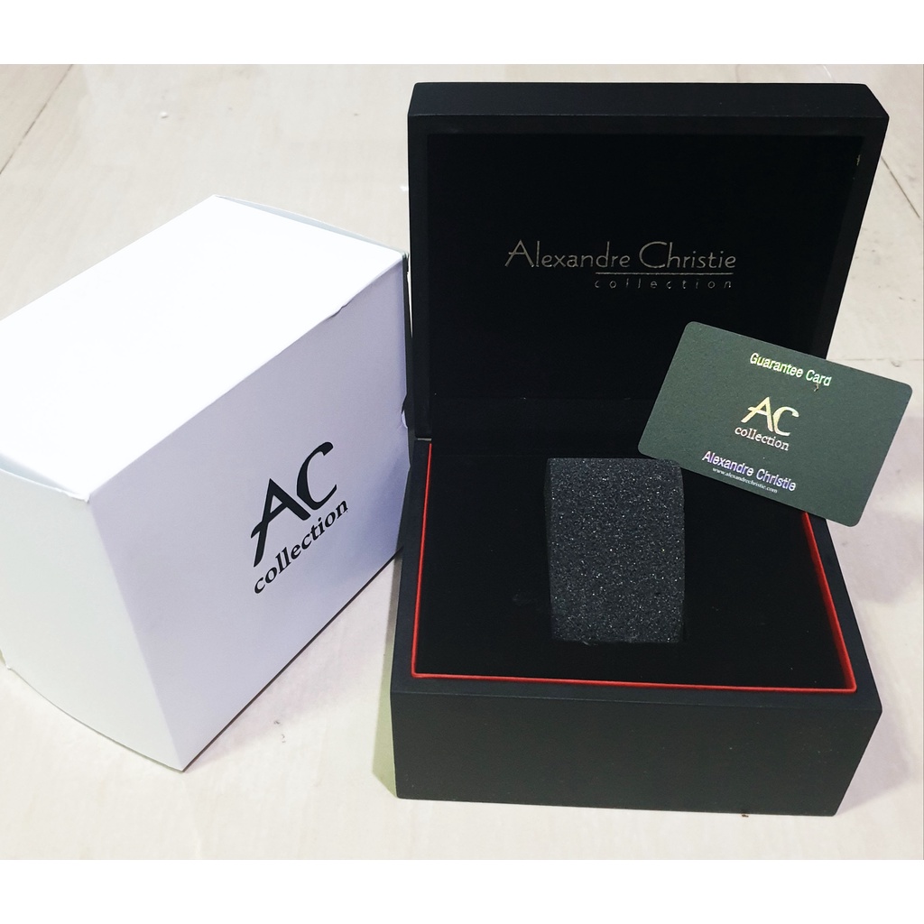 Alexandre Christie AC 9601 / ac9601 AC Collection Jam Tangan Pria Kulit Original