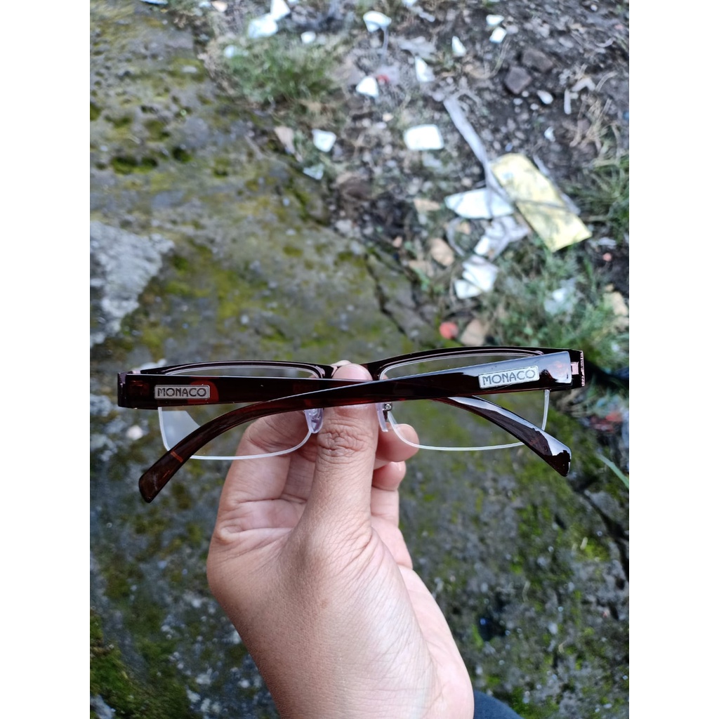 KACAMATA BACA CEWEK/COWOK CA255.IE/KACAMATA BACA SEMI RIMLESS/KACAMATA BACA MODEL TERBARU