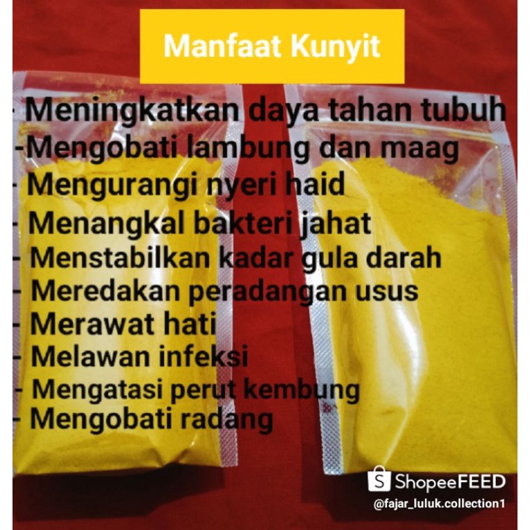 

kunyit bubuk kami, obat lambung