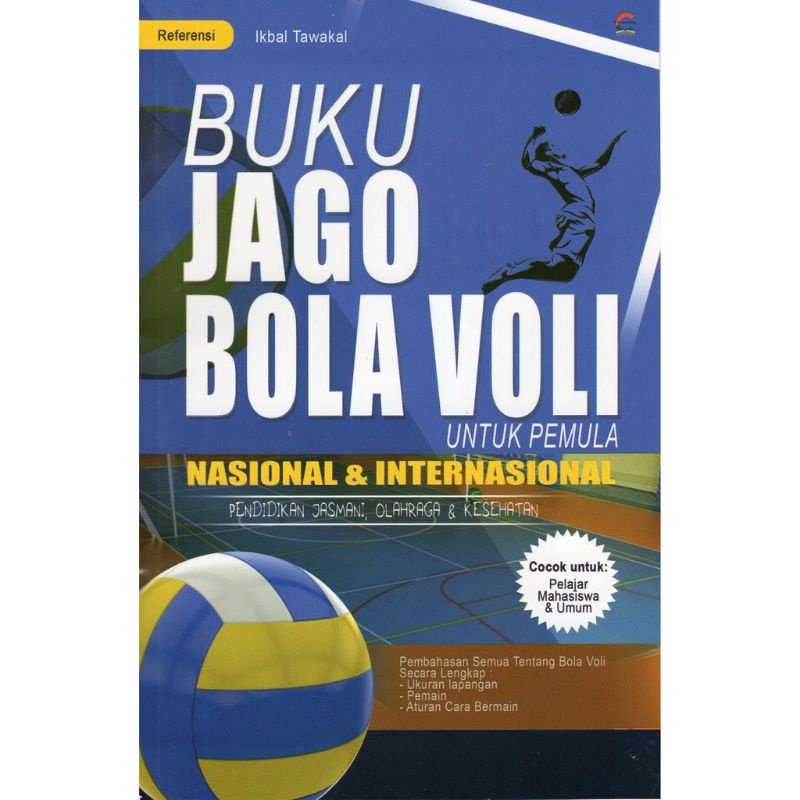 Jual Buku Jago Bola Voli Untuk Pemula Nasional Internasional Shopee