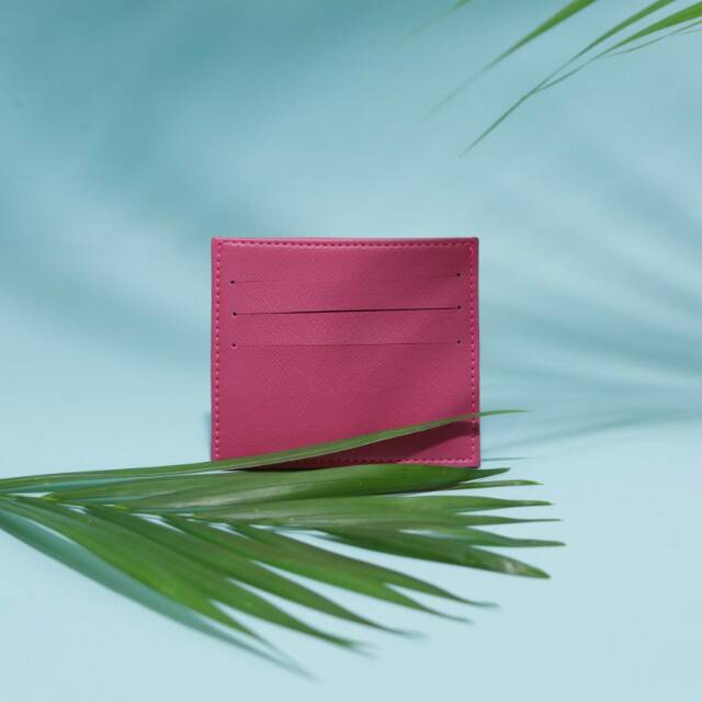 Cardholder Card Holder Dompet Kartu Pria Wanita Pink Murah
