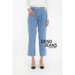 Hosofshopaholic DENO JEANS Pakaian Celana Cewe Hosofshopaholic DENO JEANS Pakaian Celana Cewe
