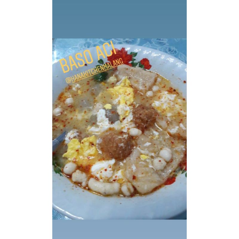 

BASO ACI POLOS KHAS GARUT boci/baso aci/basoacimercon/cemilan pedas/cuanki/basoacigarut/basopedas