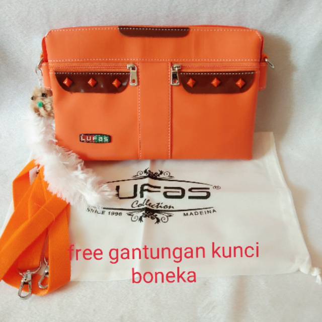 Tas selempang lufas original frer gantungan kunci