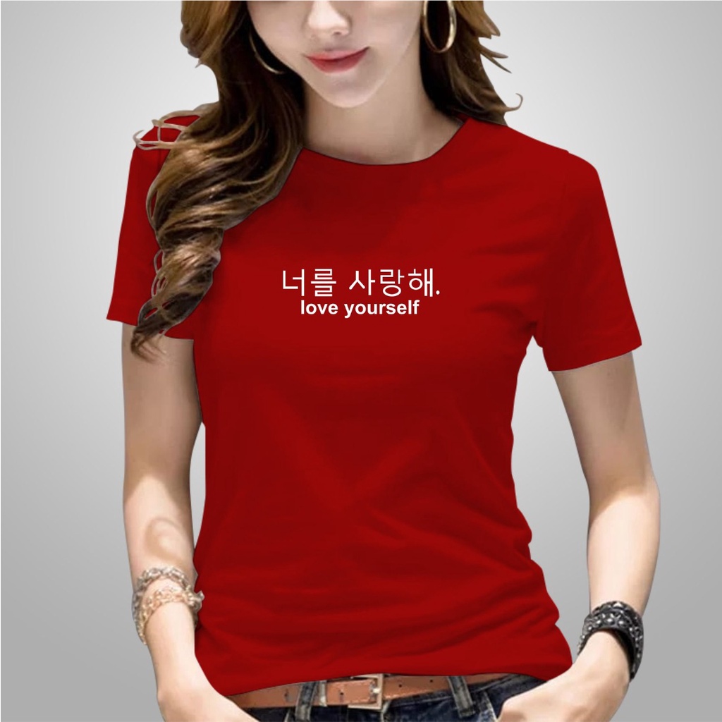 Grajelo baju kaos atasan wanita / kaos cewek simple harian / baju atasan wanita murah - YOURSELF-7