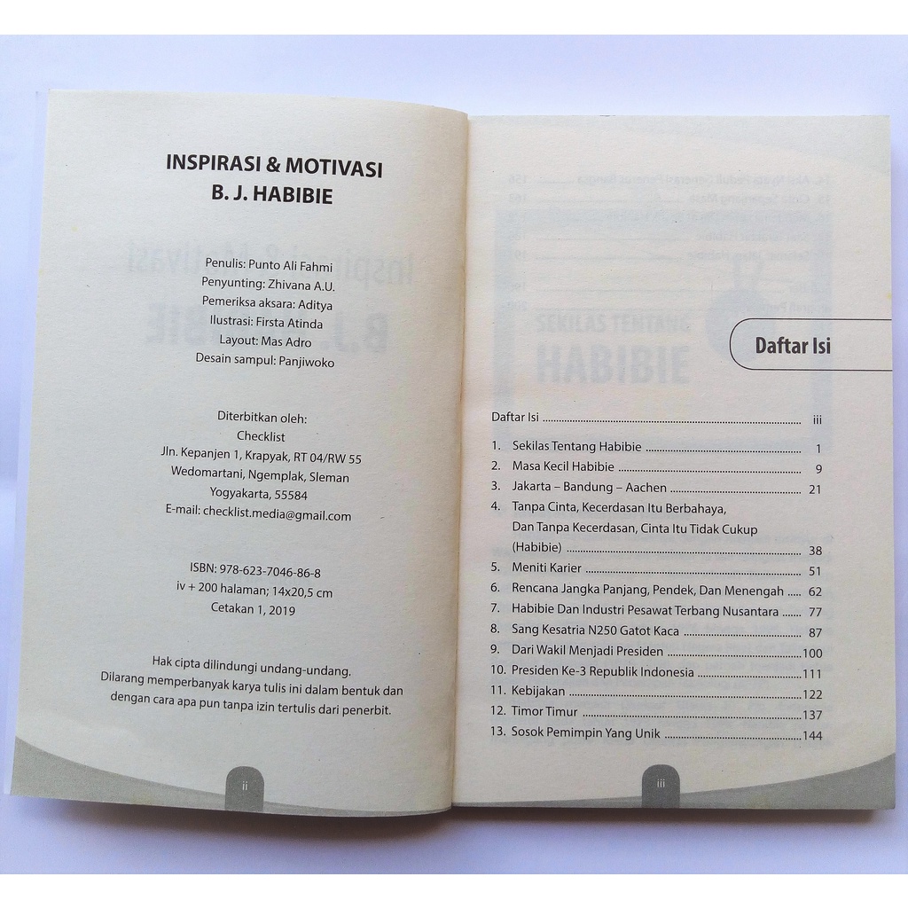 (BEST SELLER) Buku Inspirasi dan Motivasi BJ Habibie-2