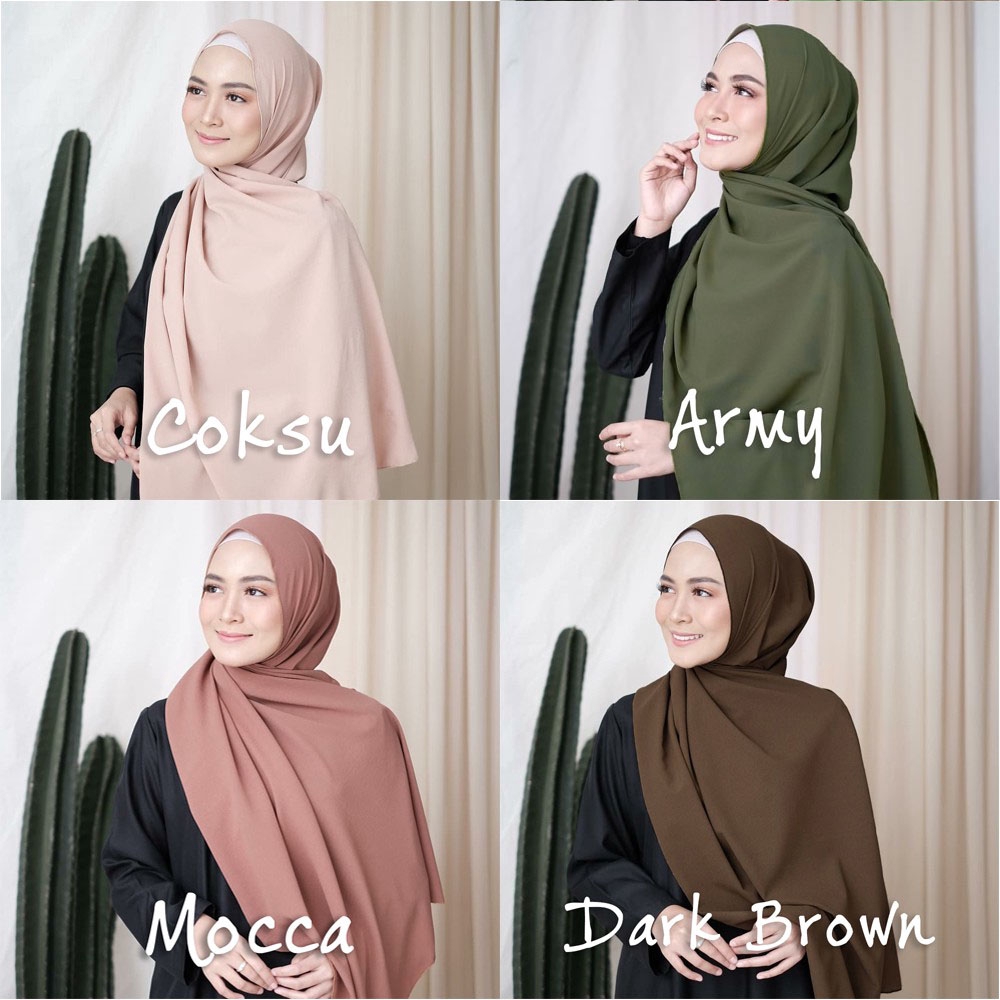 TERMURAH Jilbab Pashmina Hijab sabyan kerudung diamond italiano