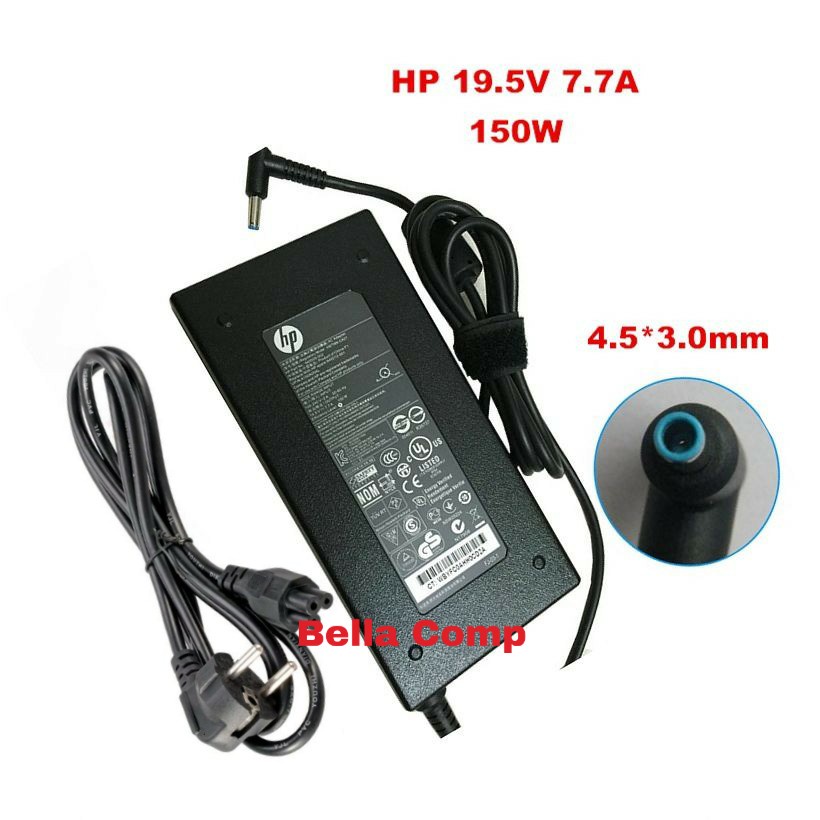 Power Charger Adaptor Hp Pavilion Gaming 15 19.5V 7.7A 150W Compatible For HP TPN-Q194 TPN-Q193 TPN-Q173 TPN-DA03