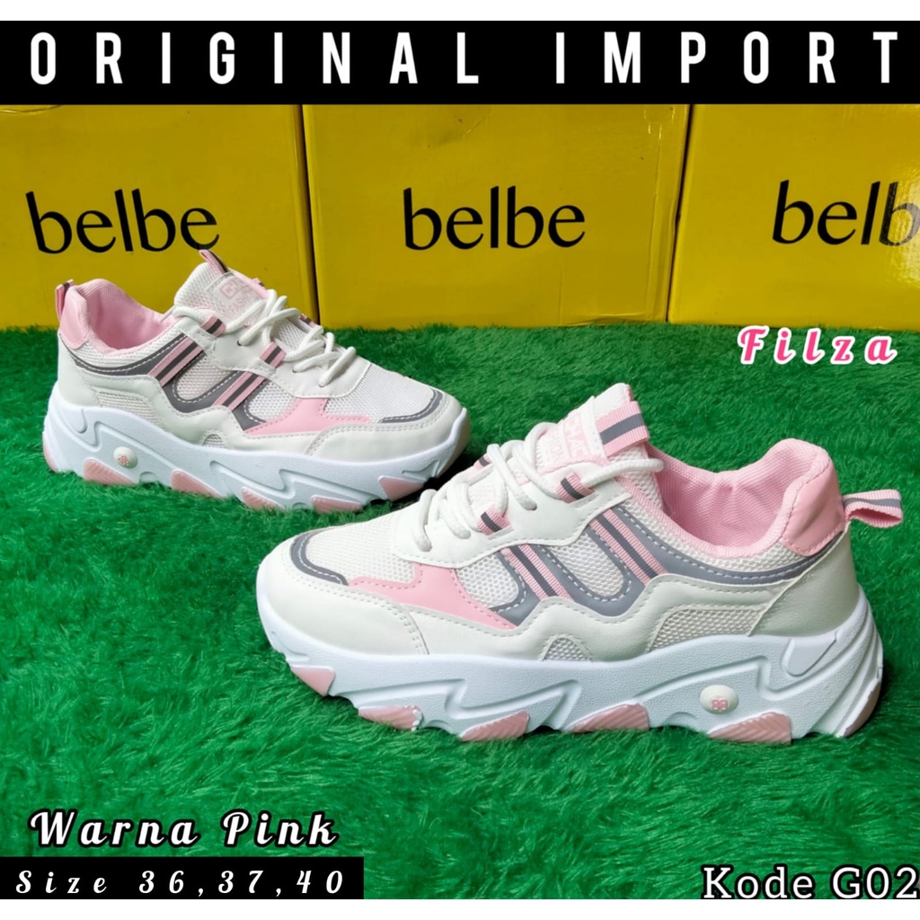 Sepatu Sneakers Wanita Korea Original Import