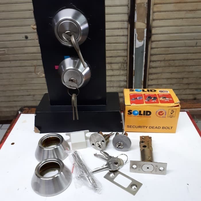 Kunci Pintu - Kunci Pintu Deadbolt Solid Model Kunci